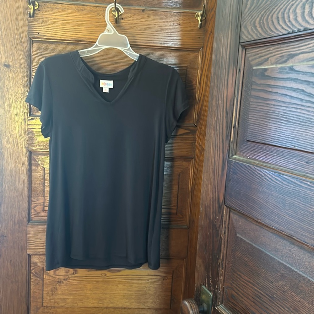 Layla mandarin split collar top